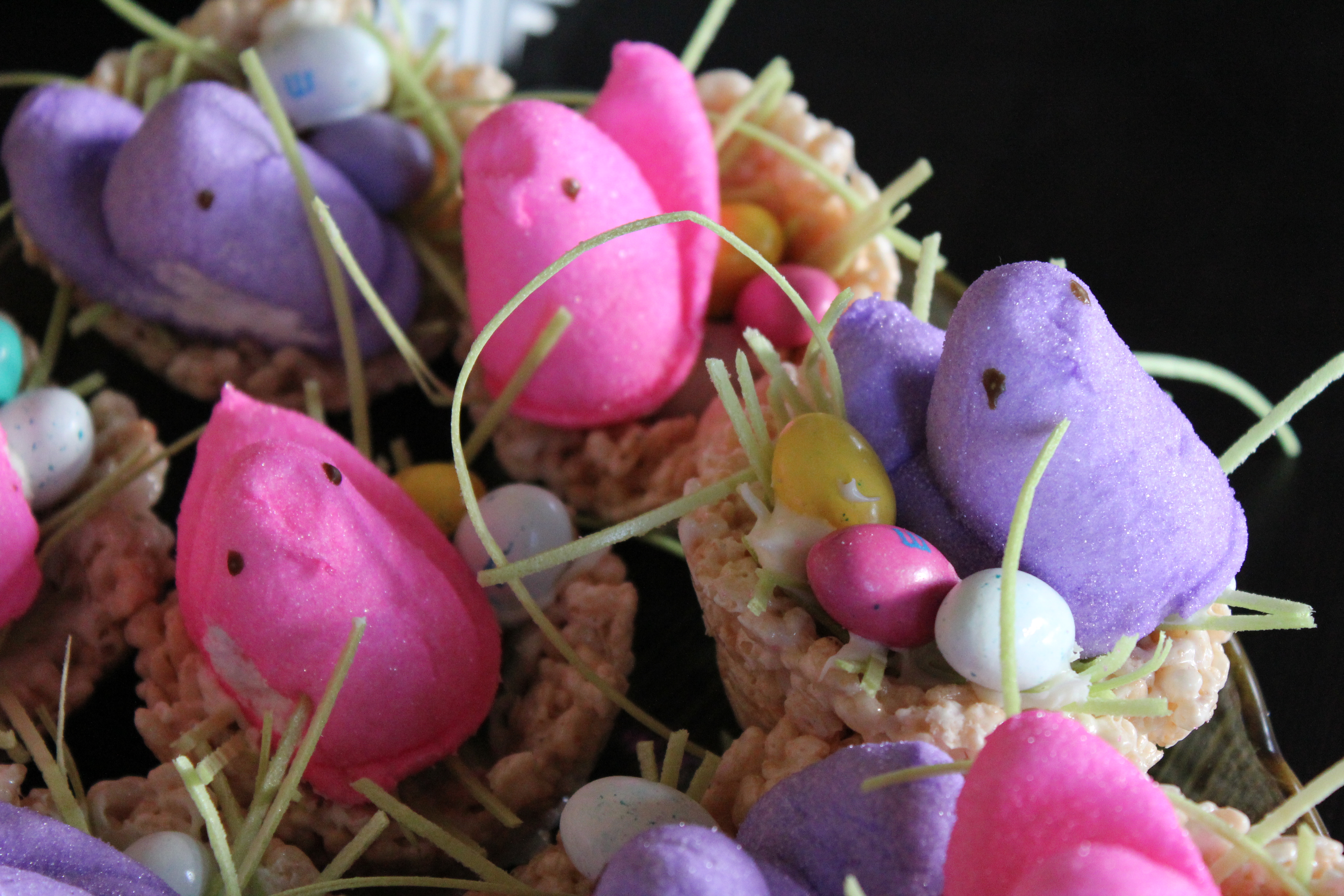 Marshmallow Peeps Crafts Bird Nest Rice Krispy Treats Mommysavers Mommysavers