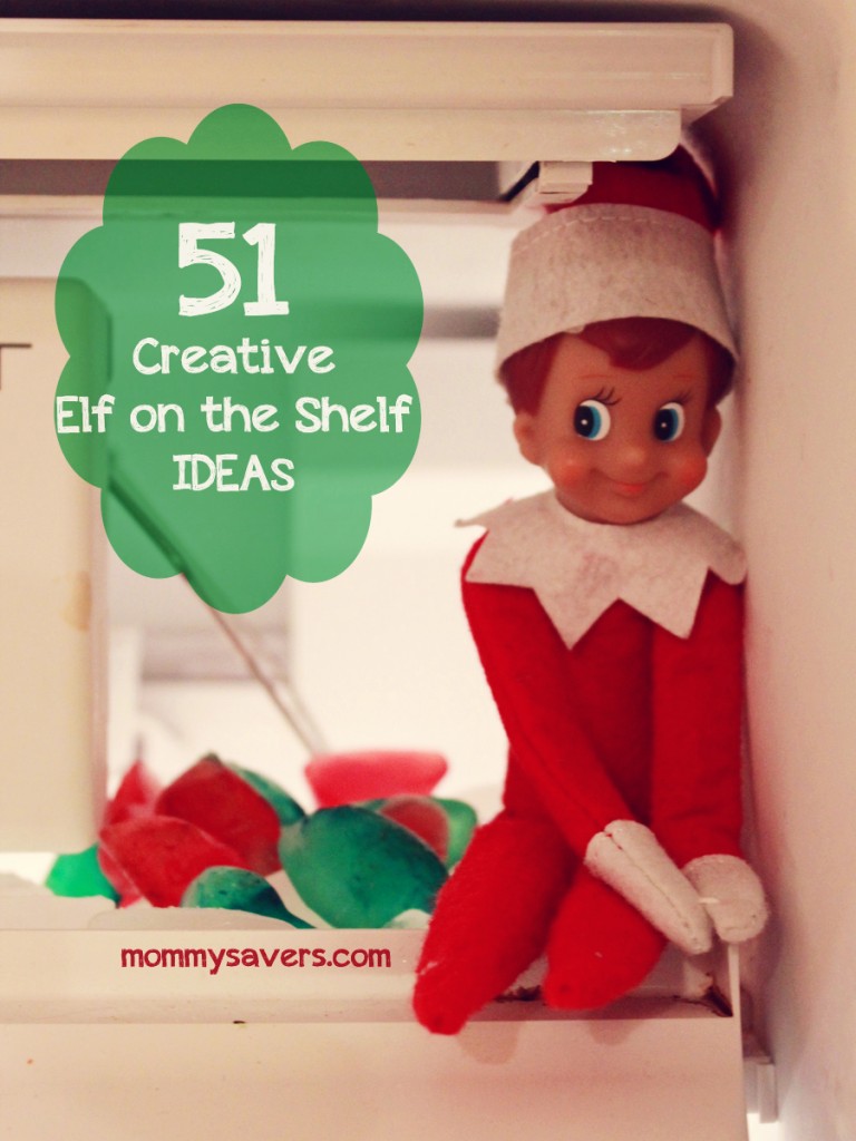 Elf On The Shelf Ideas 101 Creative Suggestions Mommysavers