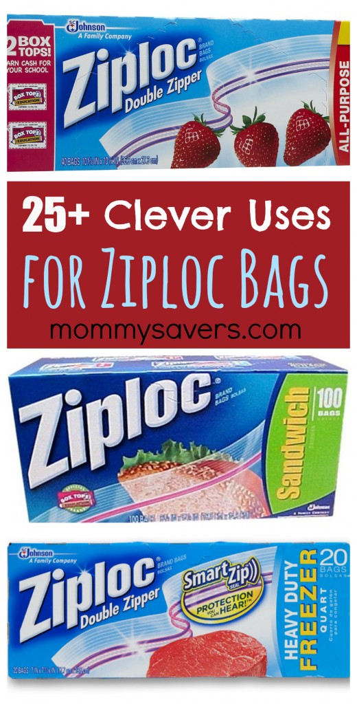 Home Organization: 25 Clever Uses for Ziploc Bags | Mommysavers