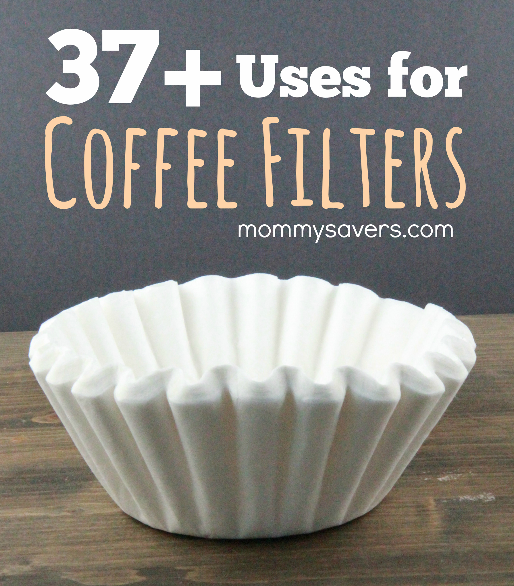 37 Brilliant Uses for Coffee Filters | Mommysavers
