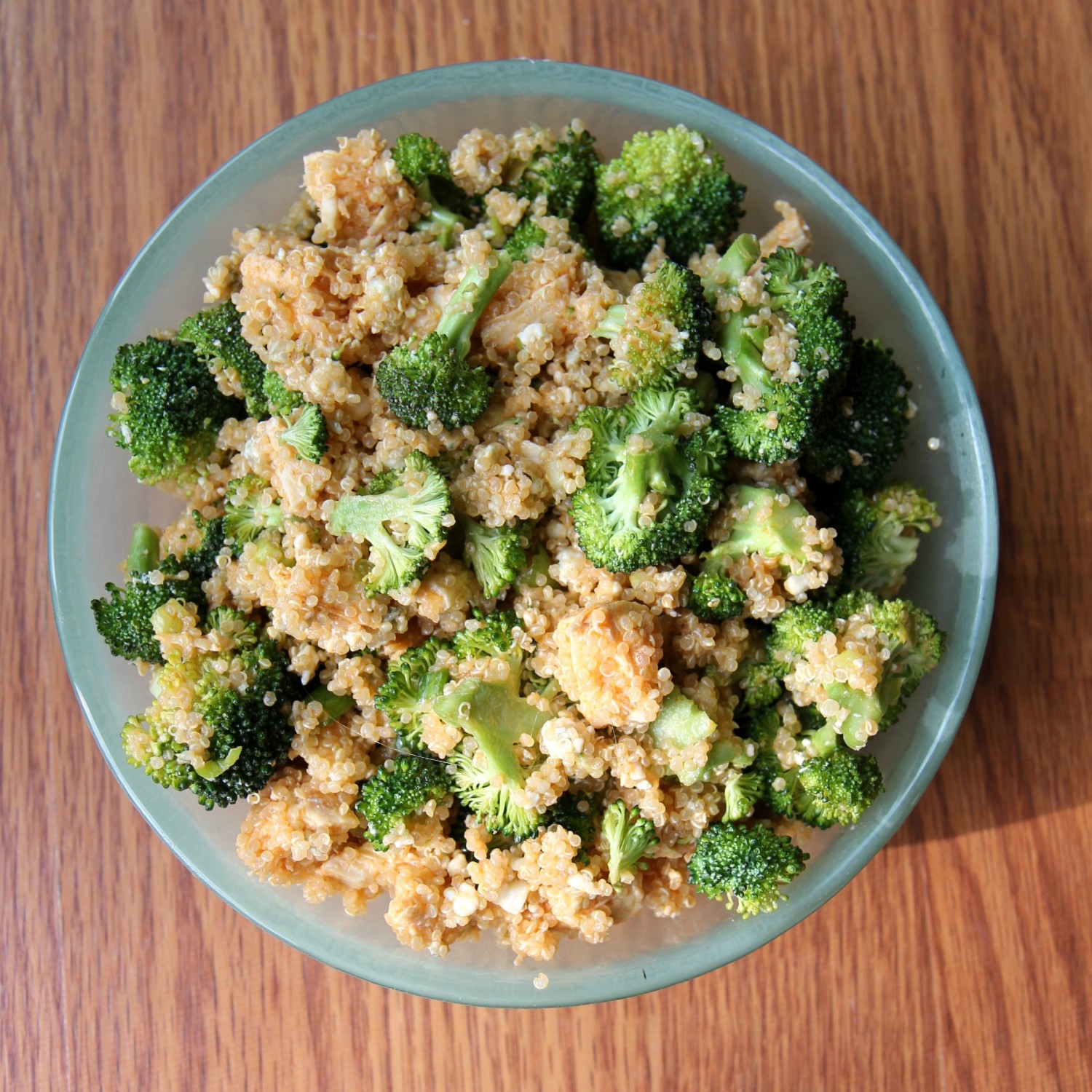 Buffalo Chicken Broccoli Quinoa Salad Mommysavers