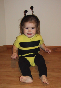 homemade bumblebee costume