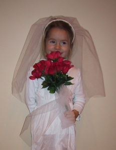 Homemade Costume Idea: Bride