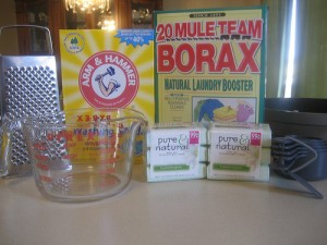 homemade laundry products