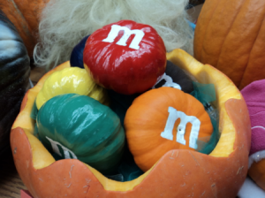 Sweet! M&Ms Pumpkin