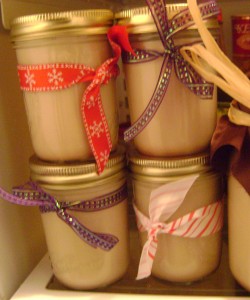 homemade bailey's irish cream gift idea