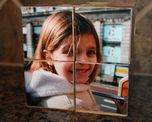 mother's day crafts photo cubes