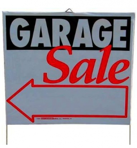 garage sale tips