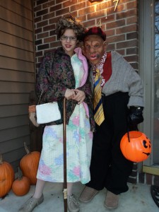 old lady and old man halloween costume idea