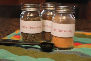 make your own seasoning blends spices