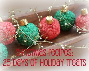 25 days of holiday christmas treats