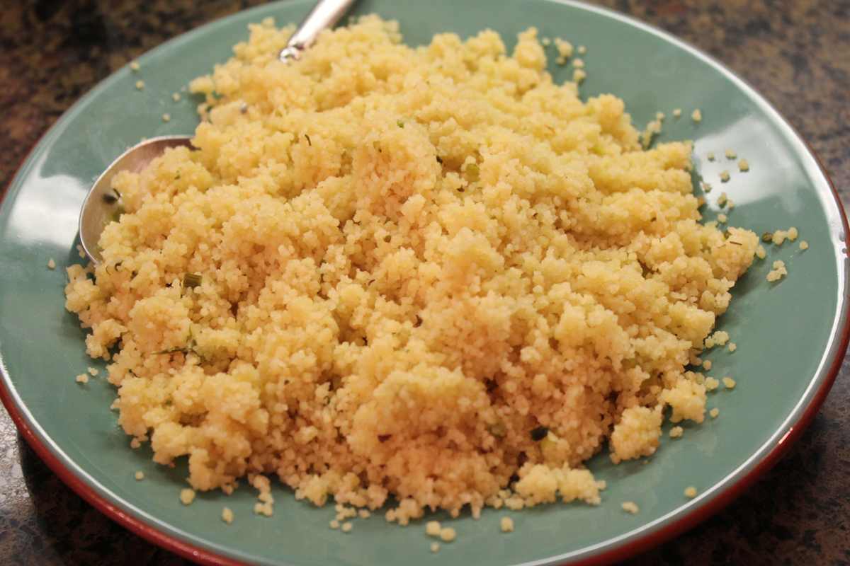 Easy Parmesan Couscous - Quick and Frugal Recipe for the Whole Family