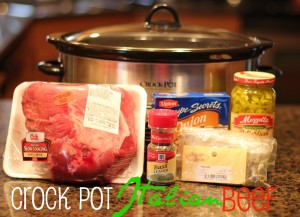 crock pot italian beef