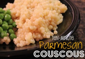 ten-minute parmesan couscous