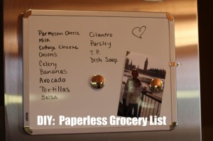 paperless grocery list