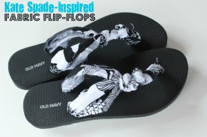 DIY Fabric Flip-Flops Project