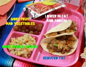new school lunch tray talk
