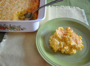 thanksgiving side dish, jiffy corn casserole