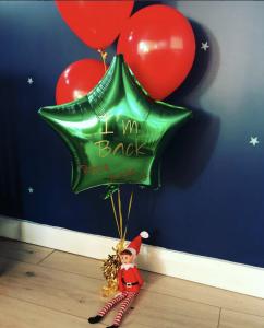 Elf on the Shelf Arrival Ideas:  First Day