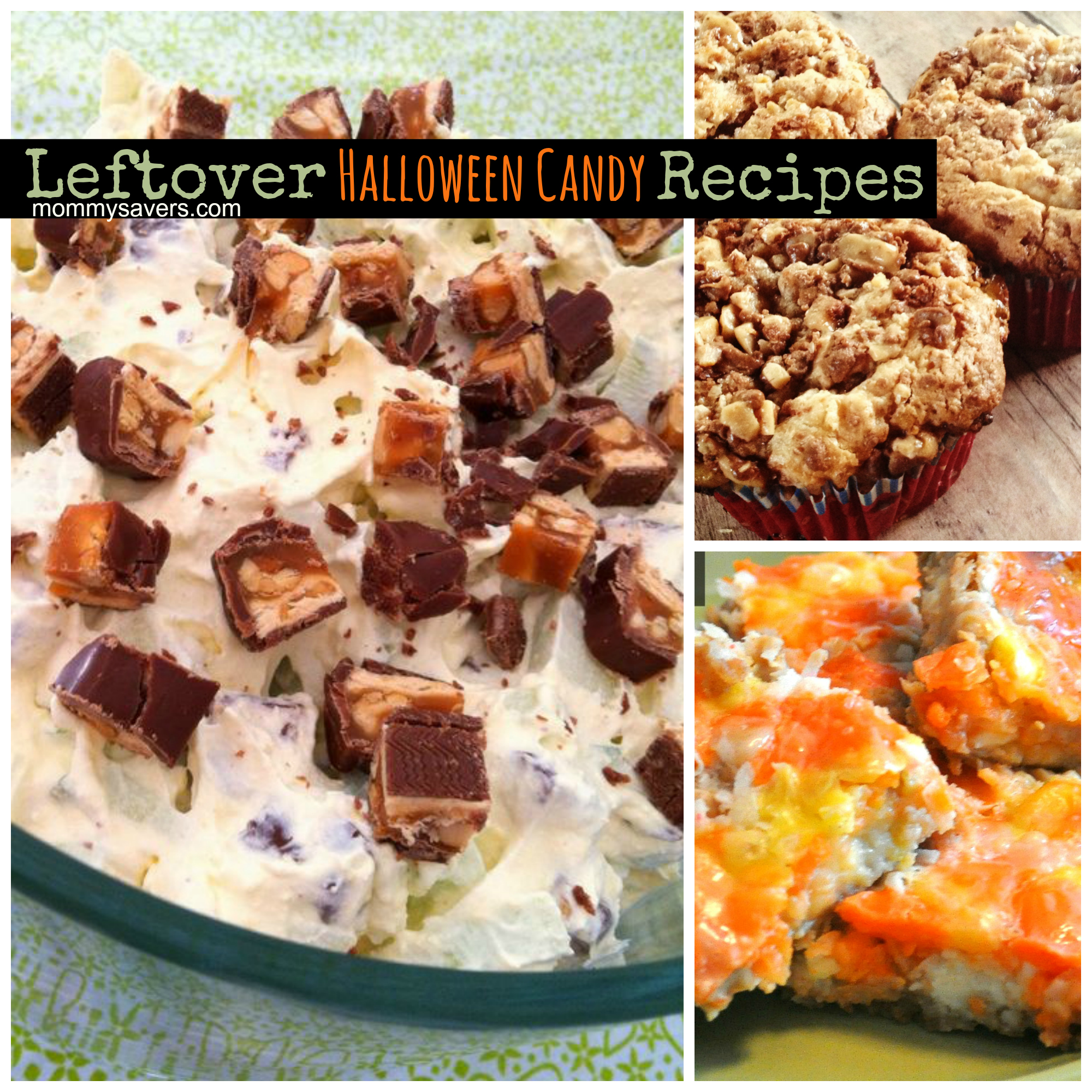 Leftover Halloween Candy Recipes - Mommysavers