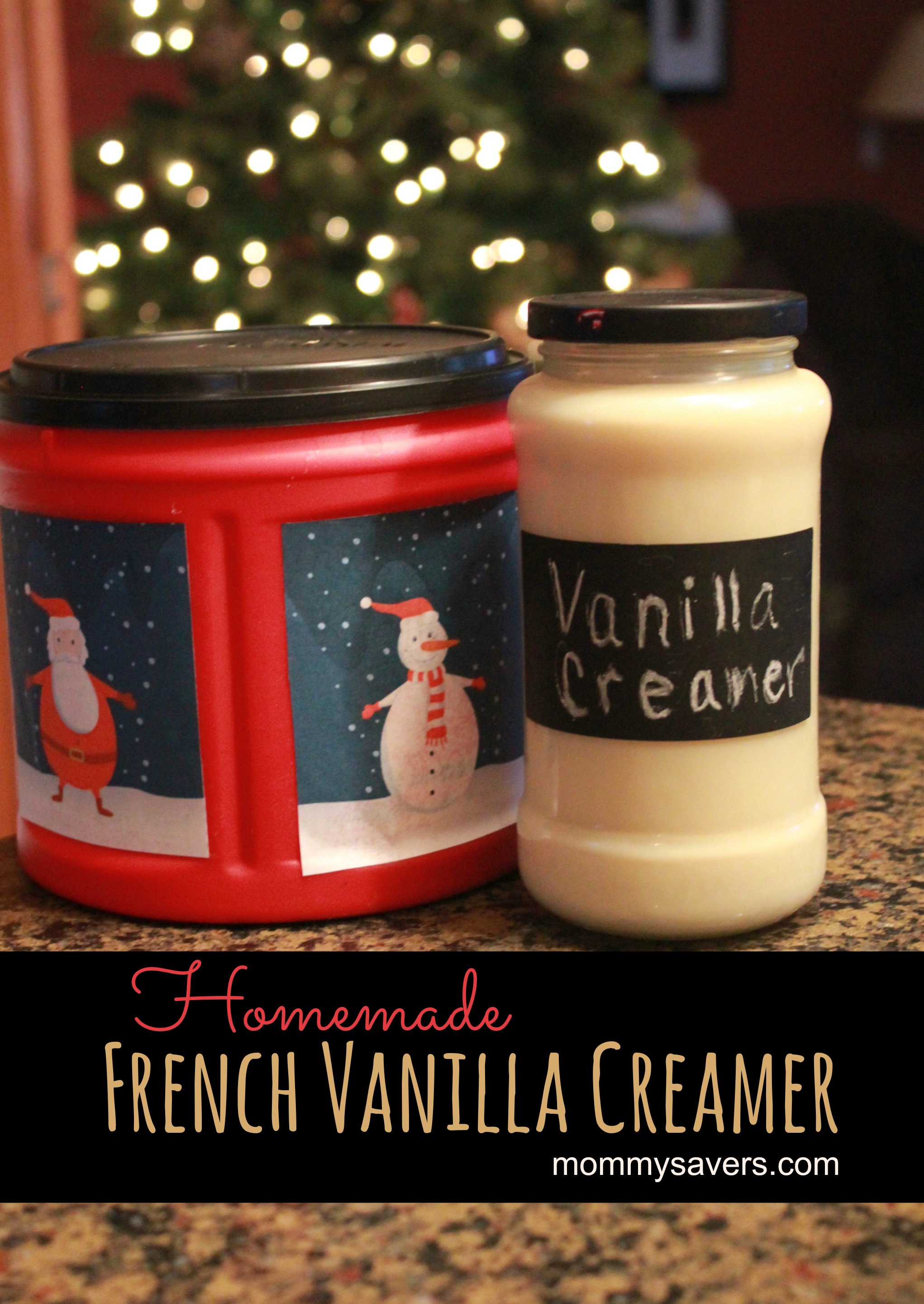 How to Make Coffee Creamer Homemade French Vanilla