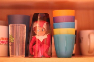 Funny Elf on the Shelf Ideas - Mommysavers.com #elfontheshelf #elfontheshelfideas
