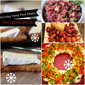 Holiday Party Food Ideas: 10 Easy Christmas Appetizers