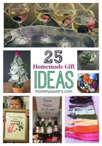 25 Frugal Holiday Gift Ideas and Easy Homemade Gifts