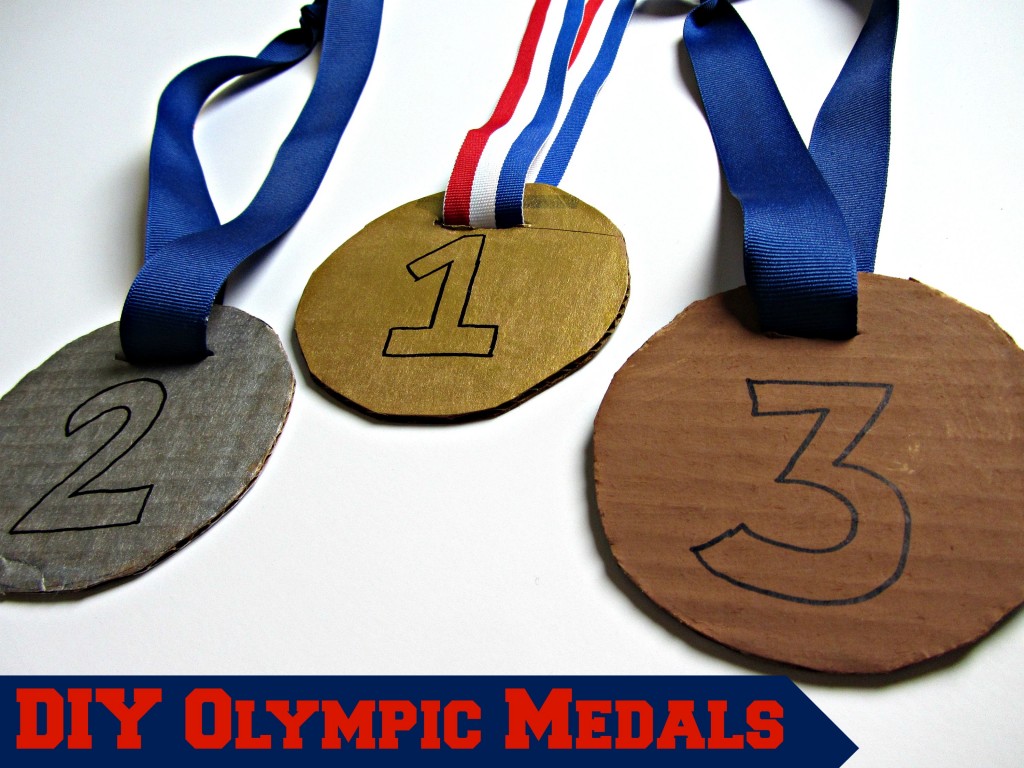 Diy Olympic Medals Kids Craft Mommysavers