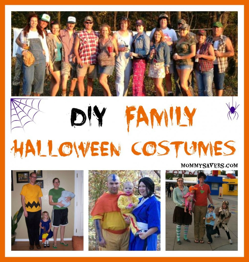 DIY Family Halloween Costumes - Mommysavers | Mommysavers