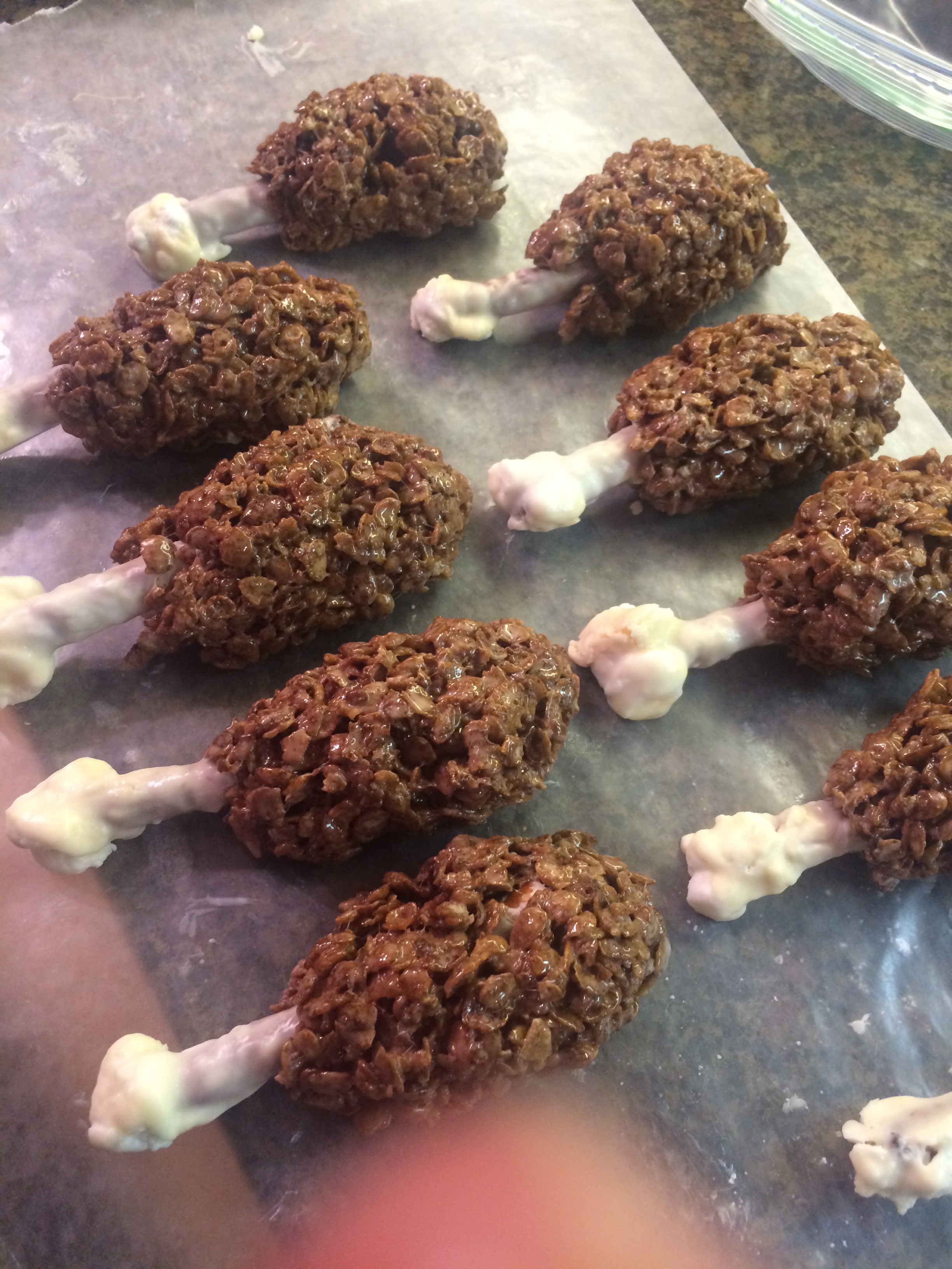 Cocoa Krispies Turkey Drumsticks Mommysavers