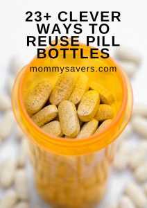 23 Clever Ways to Reuse Prescription Pill Bottles