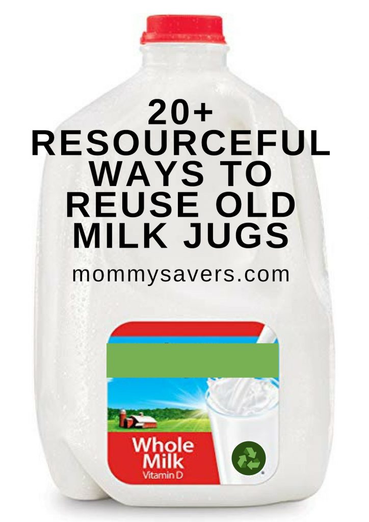 20+ Resourceful Ways to Reuse Old Milk Jugs