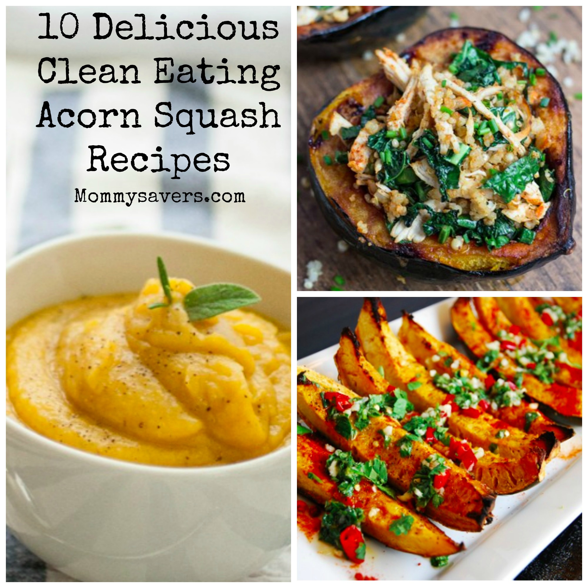Clean Eating Acorn Squash Recipes