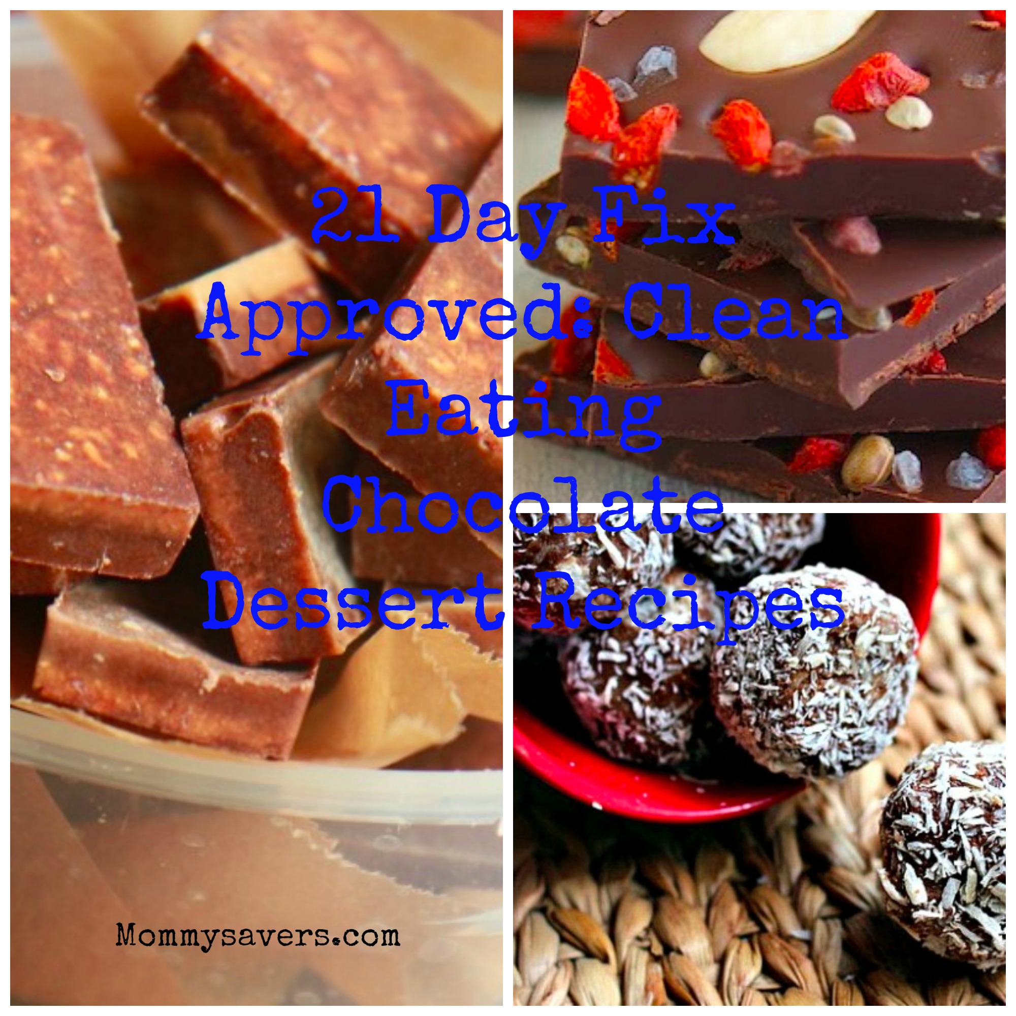 Clean Eating Chocolate Desserts