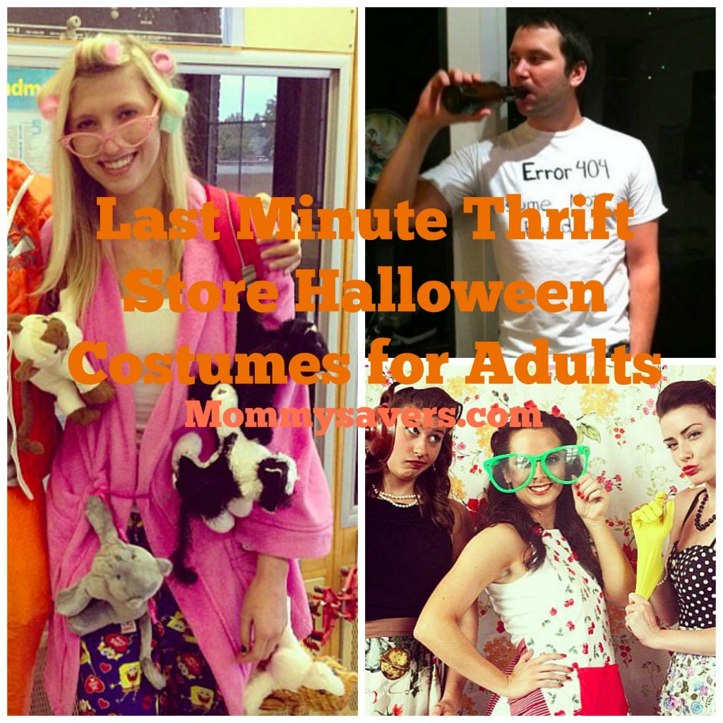 Last Minute Thrift Store Halloween Costume Ideas For Adults Mommy Savers