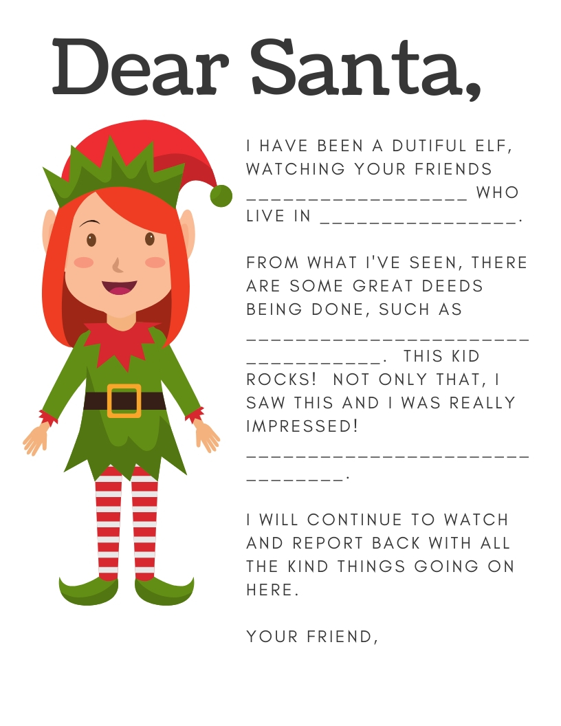 Elf on the Shelf Letters Mommy Savers