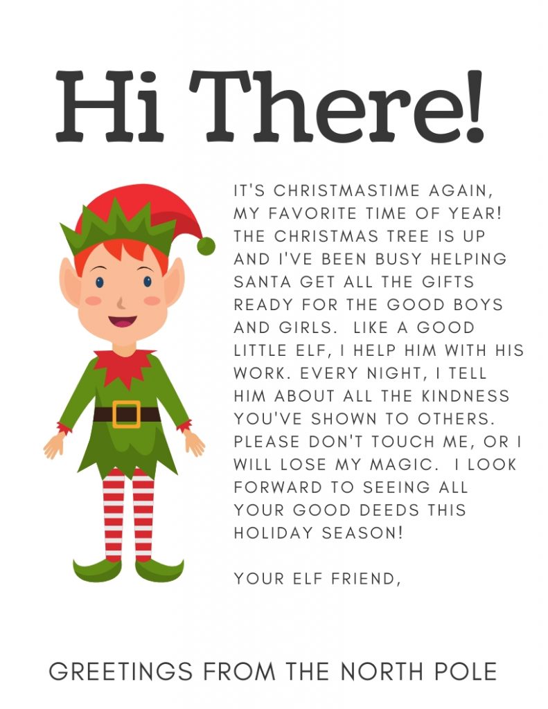 Elf On The Shelf Letters Mommy Savers