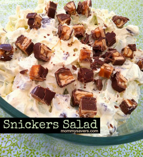 snickers salad recipe