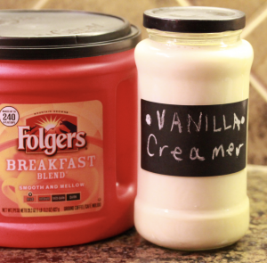 Homemade French Vanilla Creamer - Coffeemate Copycat