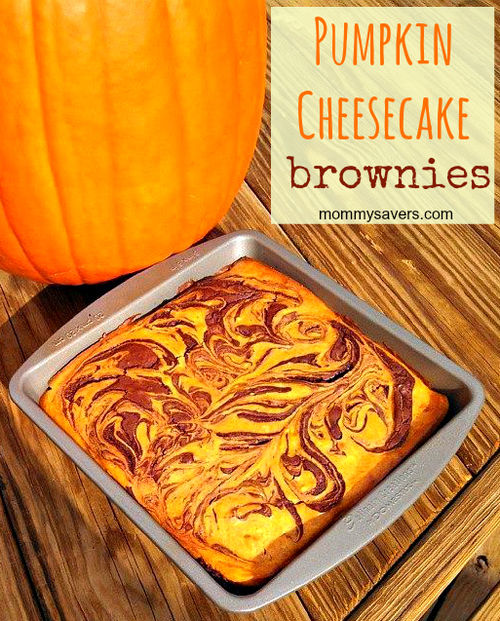 pumpkin cheesecake brownies