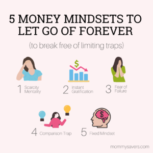 Money Mindsets to Let Go Of