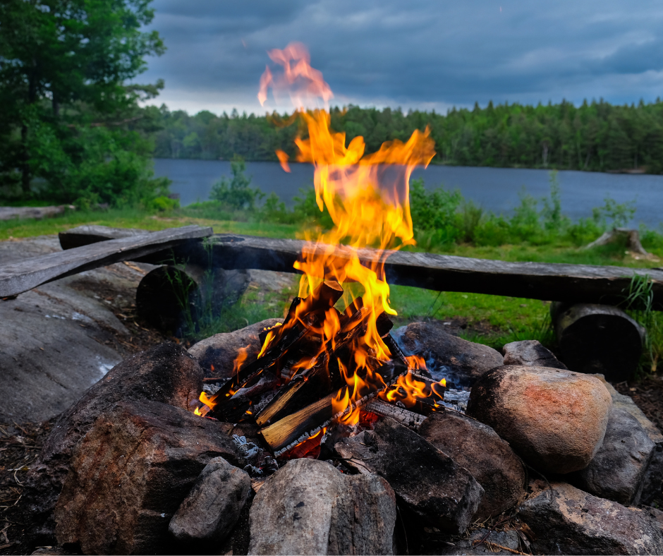 Lake Campfire purenude